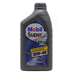 Mobil "Super 2000 X1 Diesel 10W-40", 1л