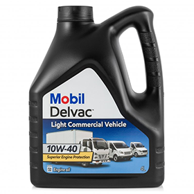 Mobil "Delvac Light Commercial Vehile 10W-40", 4л