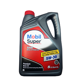 Mobil "Super 5000 5W-30" 4.73л