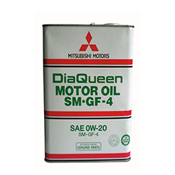 Mitsubishi "DiaQueen SM/GF-4 0W-20" 4л