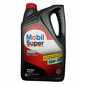 Mobil "Super 5000 10W-30", 4.83л