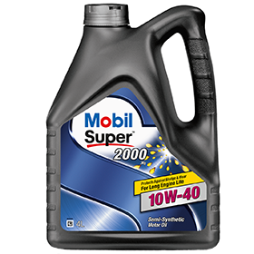 Mobil "Super 2000 X1 10W-40", 4л